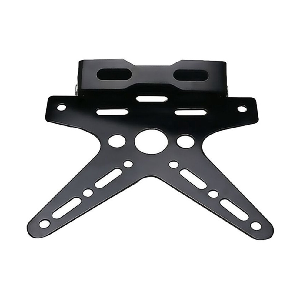 Motorcycle License Plate Holder Mount Rear Bracket Black 9341593929493