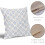 Fodere per cuscini con stampa a blocchi blu e verde, 45x45 cm, set da 2 4
