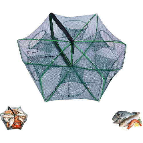 Πτυσσόμενη παγίδα ψαρέματος Chinchorro, 2025Premium Magic Fish Kit για ψαράκια, δολώματα, γαρίδες,
