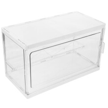 Vitrine transparente en PET pour maquettes, 27,2 x 16 x 13,5 cm