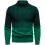 Pull de Noël homme à col roulé ajusté et dégradé, en maille 2