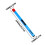 Refillable Adjustable Flame Lighter, Windproof Long Stick with Electronic Ignition, Alloy Metal – Compatible with Refills 4