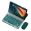 Capa iluminada para teclado e mouse compatível com Xiaomi Pad 5/5 Pro/6/6. 1