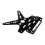 Black Motorcycle License Plate Holder Mount Rear Bracket 5