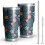 30oz Vakuumisolierter Becher mit Blumenmuster 1