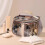 Transparente Kosmetik-Organizer-Tasche, tragbar, 1 Stück 2