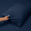 Σετ κλινοσκεπασμάτων - King Size, 6 τεμάχια, Navy Blue, Microfiber, Extra Deep Pocket, 18-24 ίντσες βάθος 7