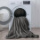 Σεντόνια Flannel Queen Size Σκούρο Γκρι - Σετ Σεντόνια Super Soft Fleece Fluffy Extra Plush, 4 Τεμάχια 6