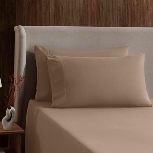 Queen Microfiber Sheet Set – Double-Brushed, Deep Pocket, 2