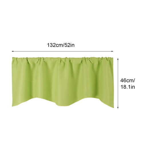 Wzzjkit Valance για Παράθυρα – Πολύ φαρδιές & Κοντές Κουρτίνες Κουζίνας για Σαλόνι, 2