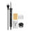 100W Digital Electric Soldering Iron Kit with Temperature Control LCD Display for Electronics  Black US Plug 1