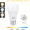 JINYUN-A60 LED Bulb E26 3000K/4000K/5000K 9W 120V 1