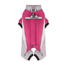 Manteau d'hiver pour chien avec anneau en D et bandes réfléchissantes, 4 pattes