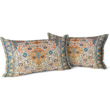 Fodere per cuscini decorativi tribali persiani, 30x51 cm, confezione da 2