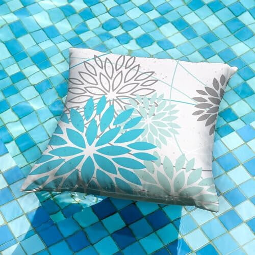 Set van 2 waterdichte polyester kussenhoezen (24x24 inch) 2