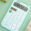 Mini 12-Digit Solar Calculator for School/Office/Home – Clear LCD, Basic Math, Compatible with Office Stationery 4
