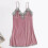 Blusas regatas femininas de veludo com decote em V e renda. 2
