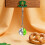 Four Leaf Clover Keychain Crystal Ball Pendant 1pc 5
