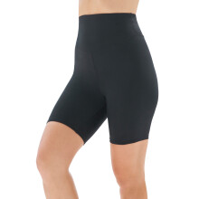 Calção de banho feminino plus size Swim365 com modelagem 360 em power mesh e controle abdominal.