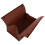 Leren tissuehouder/doos 19x11,5x11 cm 1