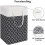 Coș de rufe pliabil 125L cu material impermeabil 3
