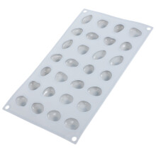 Moule à pâtisserie en silicone gris OUNONA, forme galets, 29,9 x 17,5 cm