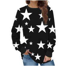 Blusas de manga larga con cuello redondo, estilo túnica, informales y de moda para mujer.