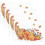 Sets de table automne-Thanksgiving (lot de 4), citrouille et érable 1