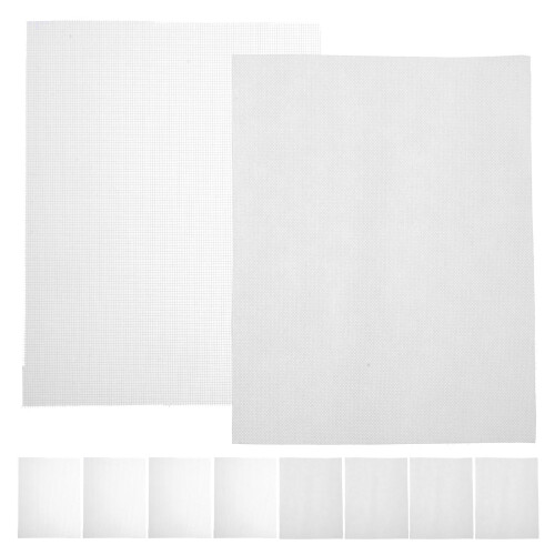 OFFIGAM Eelf 10 Sets White Cloth Mold Deckle Replacement Grid Educational Craft Tool for Kids Creative Hobbyists