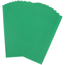FRCOLOR 10pcs Dark Green Lightweight A4 Construction Paper – DIY Kids Craft, Origami, Scrapbooking & Card Making – Compatible with Standard