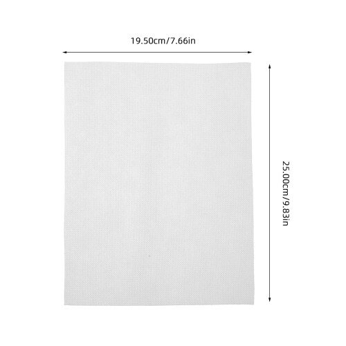 10Sets White Paper Making Screen Mesh Replacement and Frame for DIY Paper Craft Projects 1