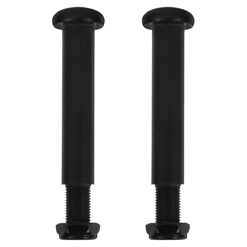 Bolt Peideal Traenálaí Eilipteach Dubh 1 Péire