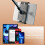 Retractable Bedside Phone and Tablet Holder 7