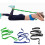 Not-Elastics Stretch Strap Stretch Strap for Women & Man Exercise, 10 Loop Yoga Strap Nonelastic Strap Stretching Strap 2
