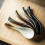 Glossy Decorative Ceramic Soup Spoon 8