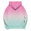 Women's gradient printed hooded sweatshirt long sleeve 4
