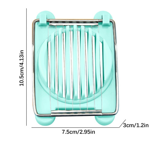 Egg Cutter under $5! Multifunctional Boiled Egg Slicer for Kitchen Restaurant Easy Operation 2