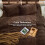 Twin Comforter Set Dark Brown Pintuck Design 5-Piece 5