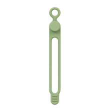 Attache-câble en silicone avec fermeture à bouton-pression 10,7 cm