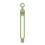 Attache-câble en silicone avec fermeture à bouton-pression 10,7 cm 1