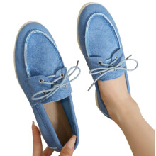 Oxfordské boty pro ženy, mokasíny, mokasíny do práce, lehké, elegantní, nazouvací, kožené, balerínky s paměťovou pěnovou stélkou