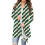 Dame cardigan med åben front og juleprint 1