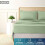 Queen Brushed Microfiber Sheet Set Sage 4-Piece 2
