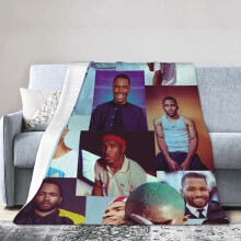 Frank Music Ocean Fleece Tæppe 60x50 cm