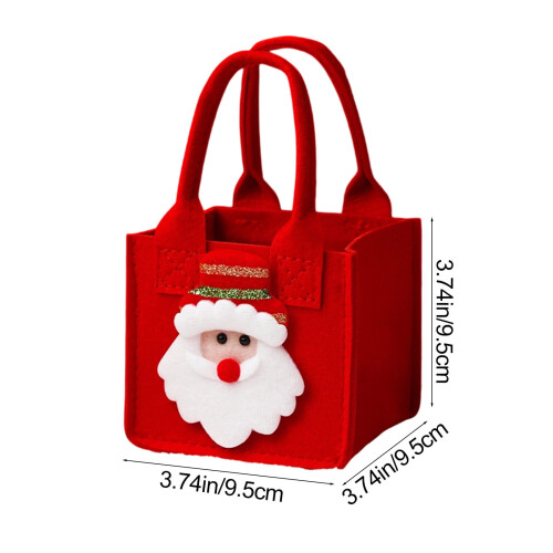 Enfeites de Natal e Sacolas de Presente com Árvore de Natal com Alce e Boneco de Neve 2
