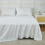 Ensemble de draps gris pour lit King, 6 pièces, en microfibre 5