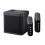 Portable Speaker BT Portable Gift Karaoke Machine with 2 No Wire Micro 1