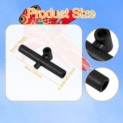 20x Plastic Kite Frame Connectors Joints Supplies Quick Assembly Repla 1