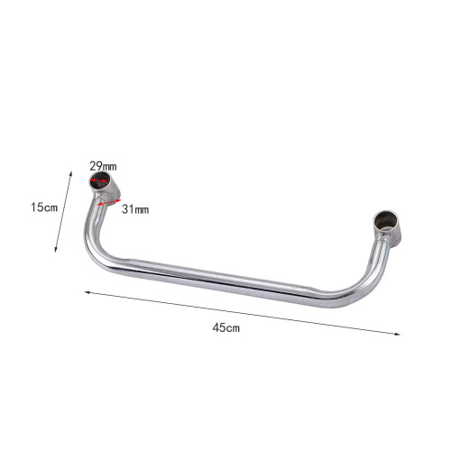 Shelf Handle Easily Install Push Handle for Mobile Wire Shelving Unit 1
