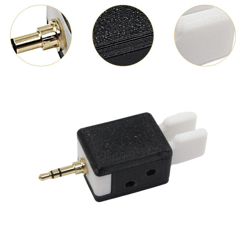 Double Paddle CW Key Morse Code Mini Multipurpose Adjustable Finger St 2
